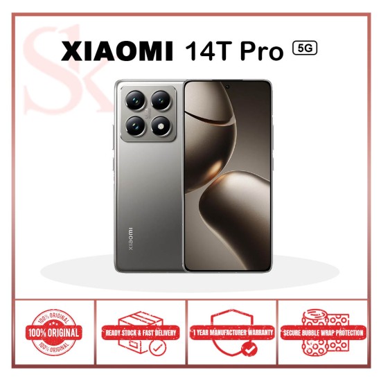 Xiaomi 14T Pro [12GB RAM | 256GB | 512GB ROM]